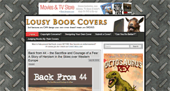 Desktop Screenshot of lousybookcovers.com